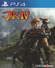 Jak IV Collectible Mock Case GAME DISC NOT INCLUDED [Limited Run Games] (Playstation 4)